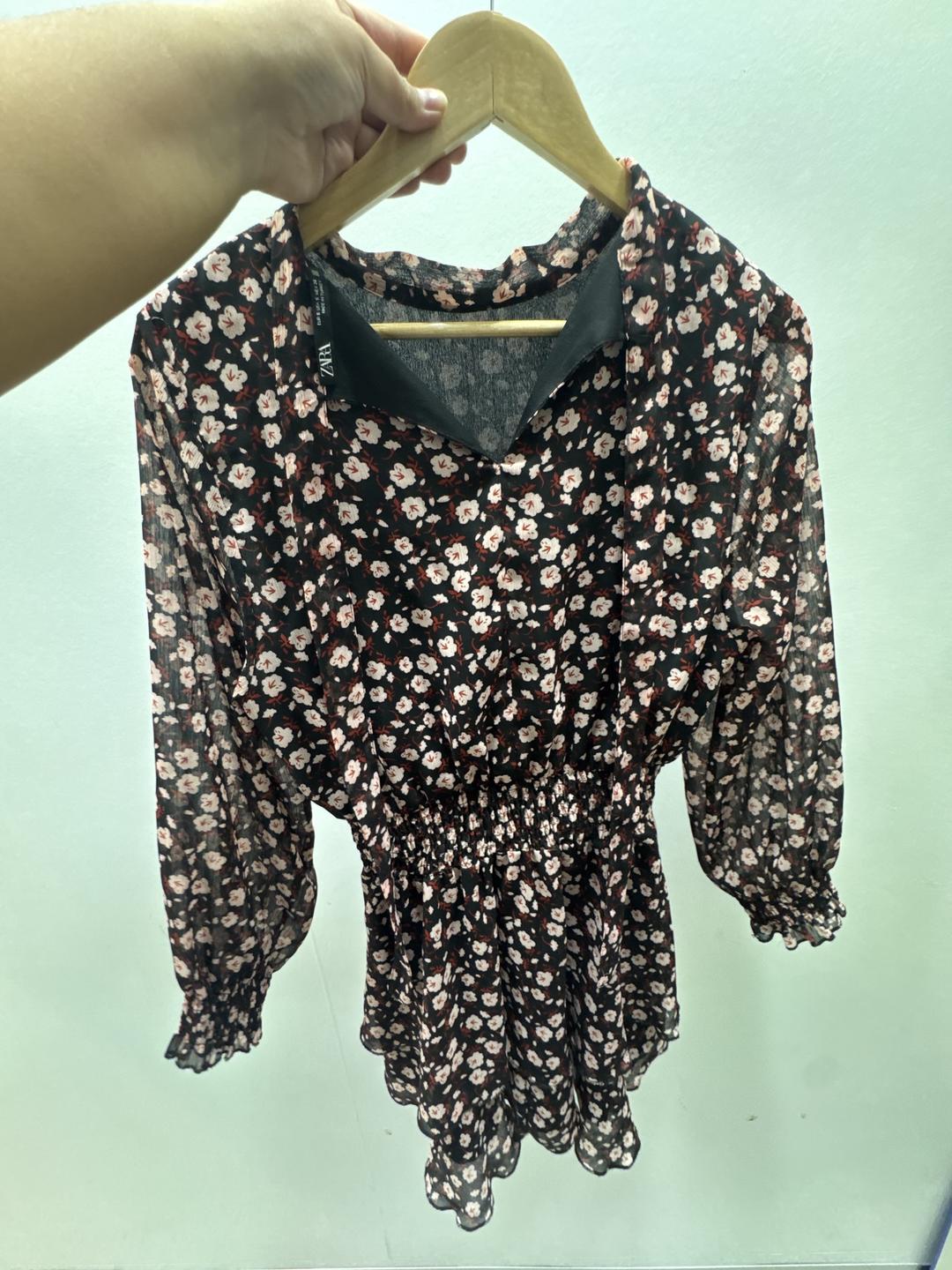 Zara Платье шифон Zara — фото 2