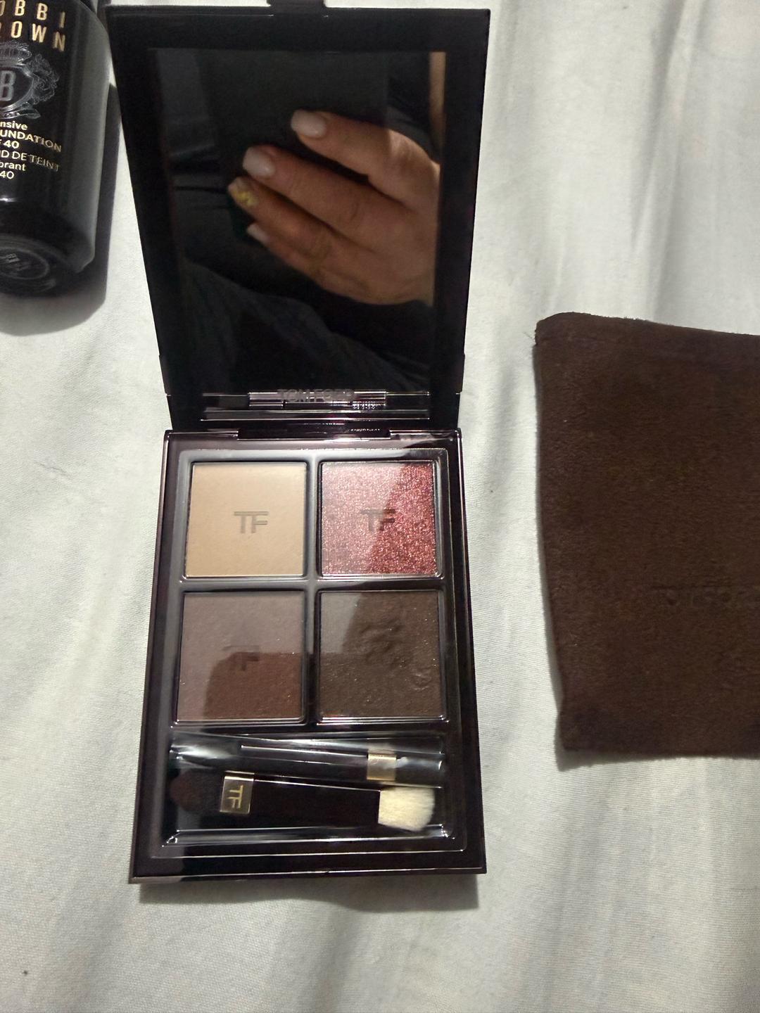 Tom Ford Палетка теней Tom Ford Eye Color Quad Crème 45 Ember Bronze — фото 2