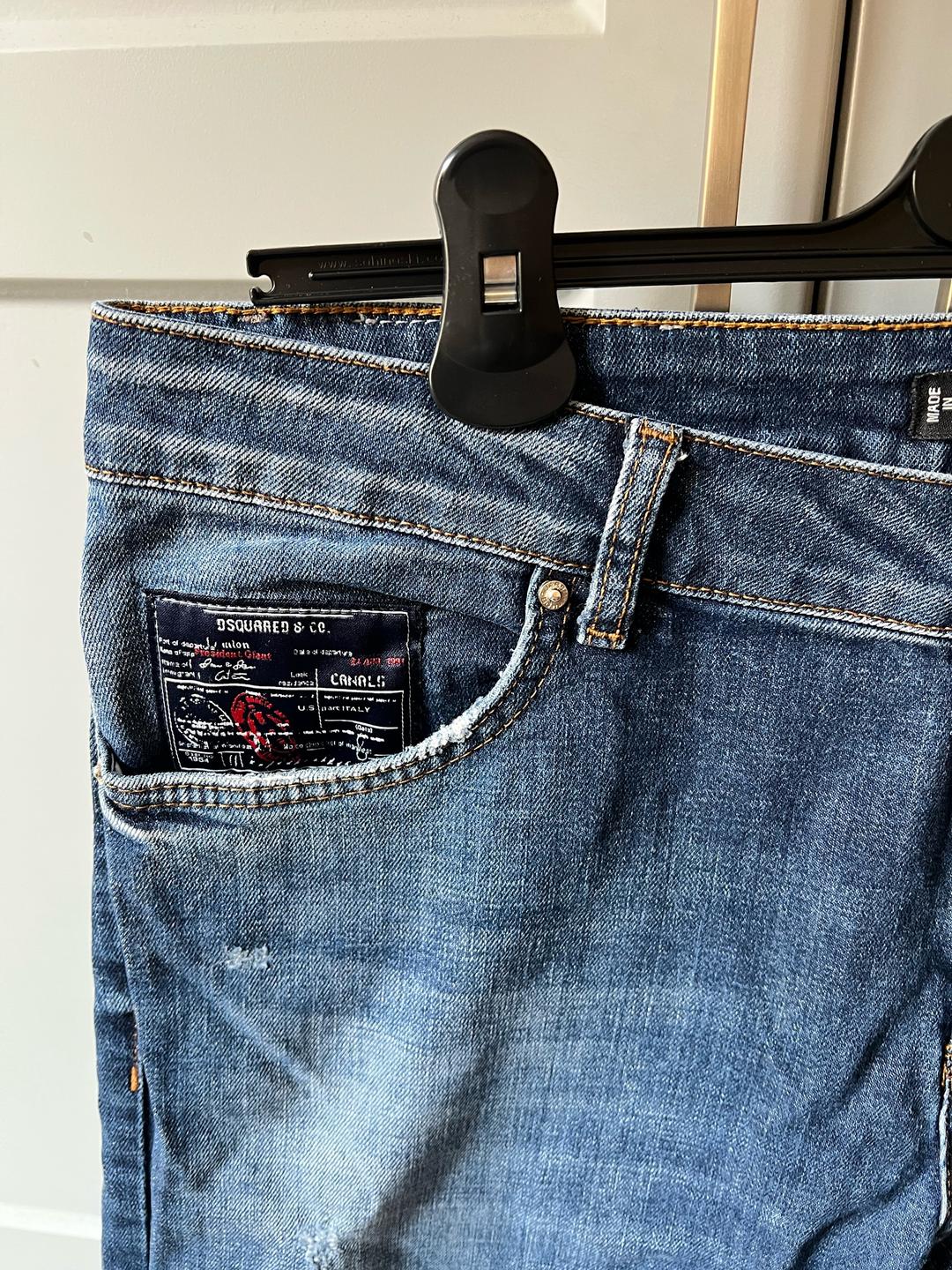 DSQUARED Синие джинсы DSQUARED — фото 2