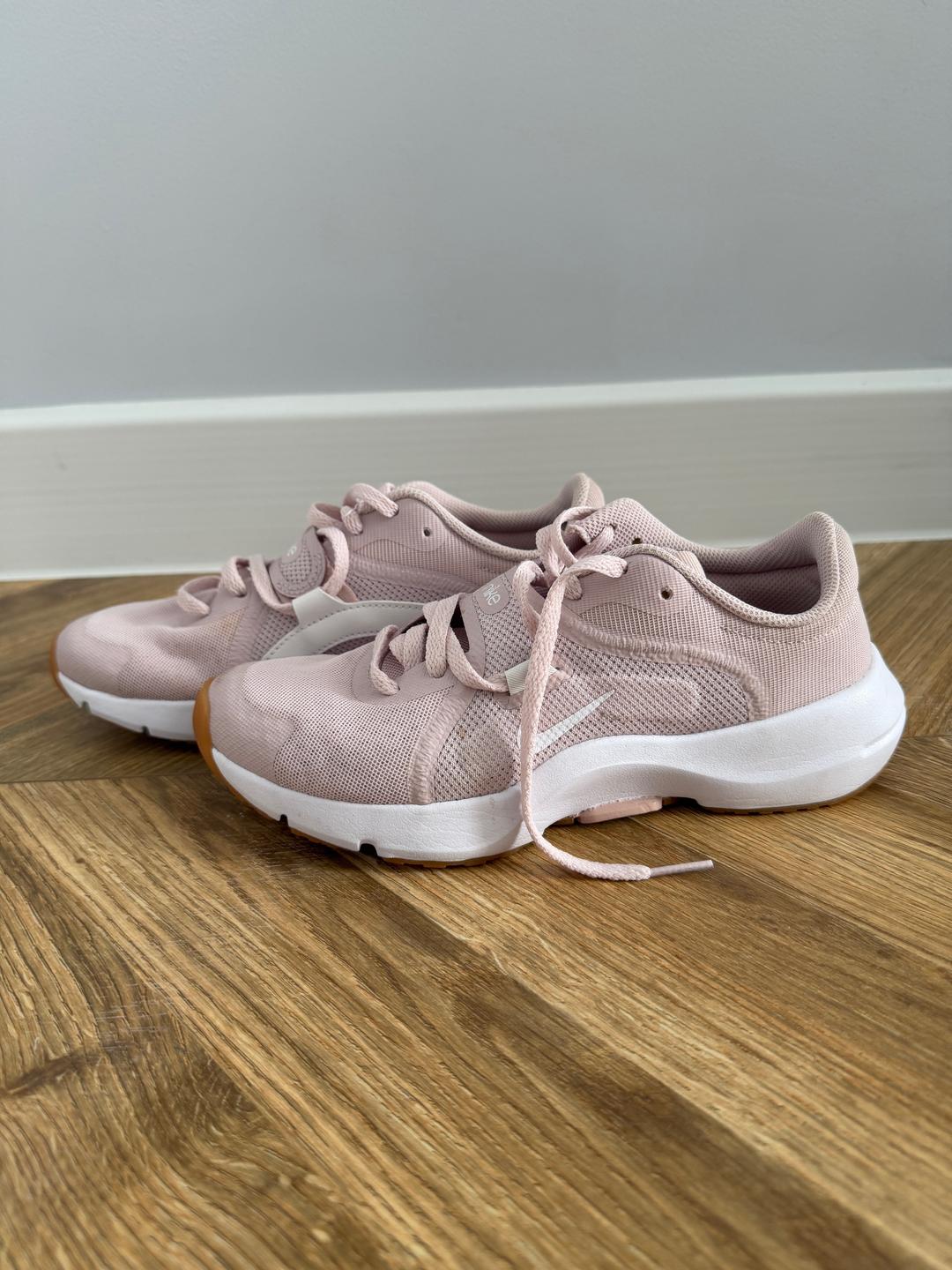 Nike Кроссовки Nike розовые с белой подошвой, 36,5 размер — фото 2