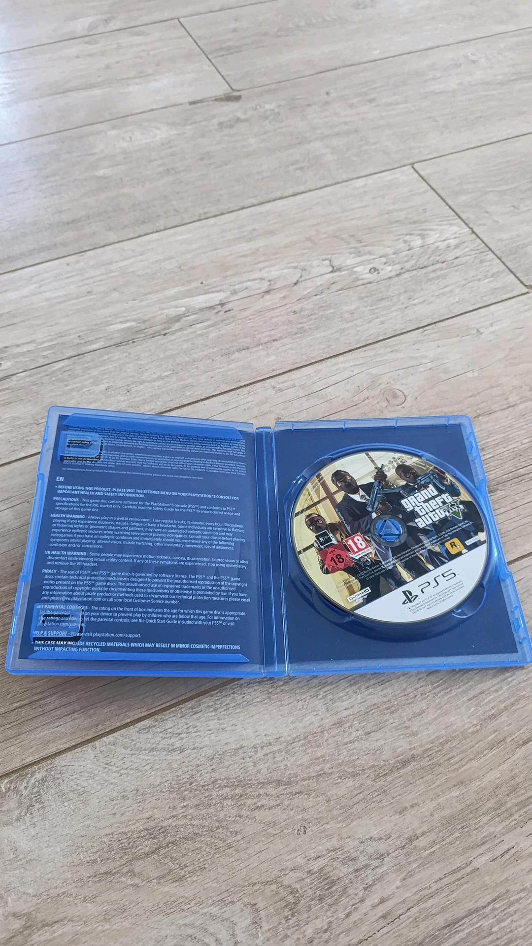Playstation 4 Диск GTA5 подходит на пс 4 и 5 — фото 2