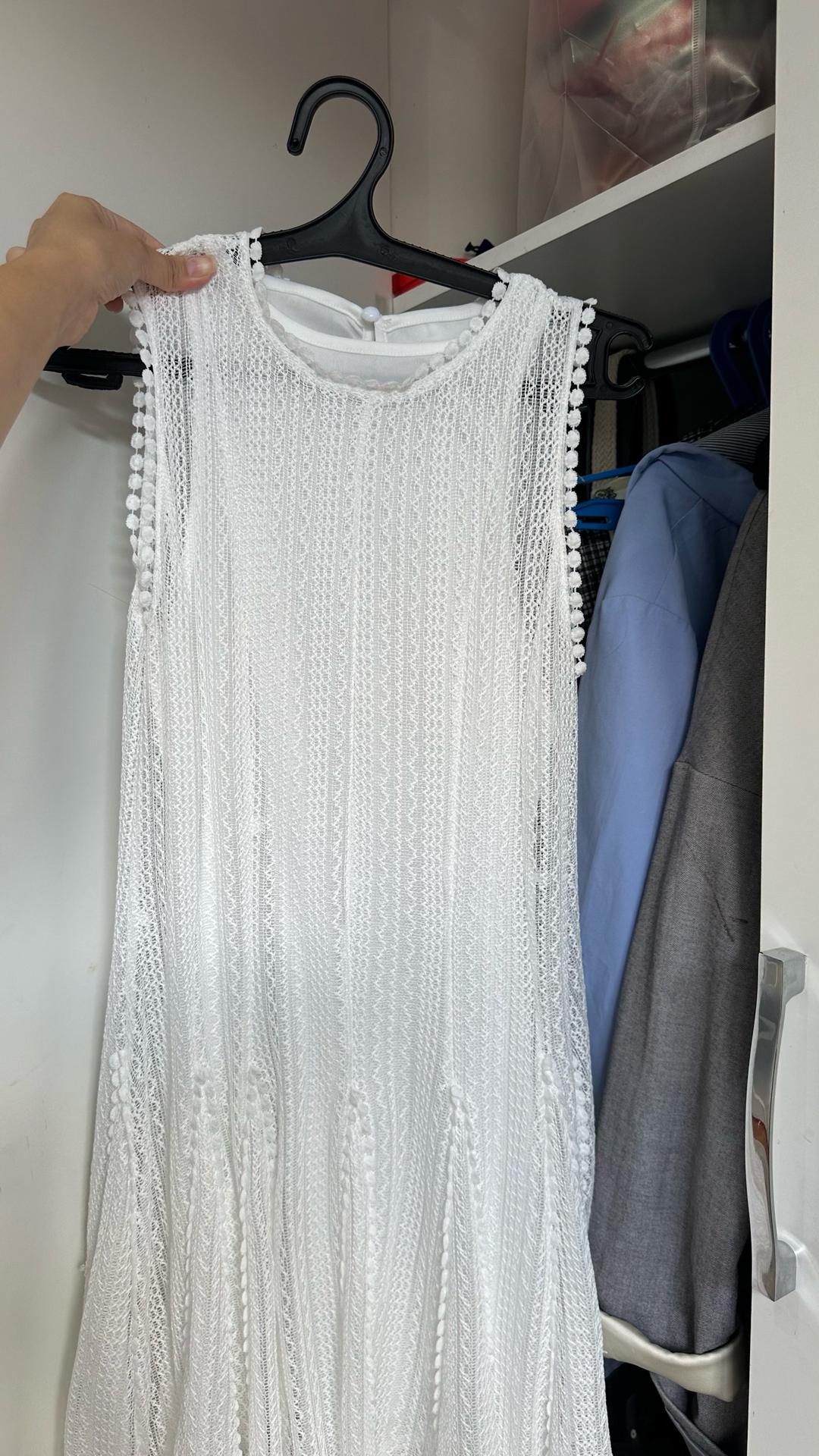 Chanel Белое платье — фото 2