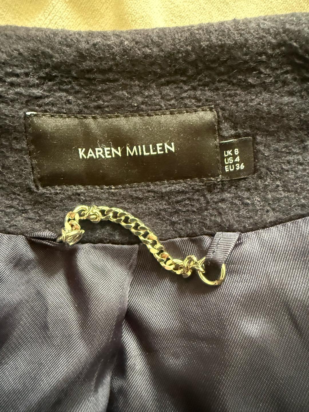 Karen Millen Пальто Karen Millen с шерстью, альпакой и кашемиром, S — фото 2
