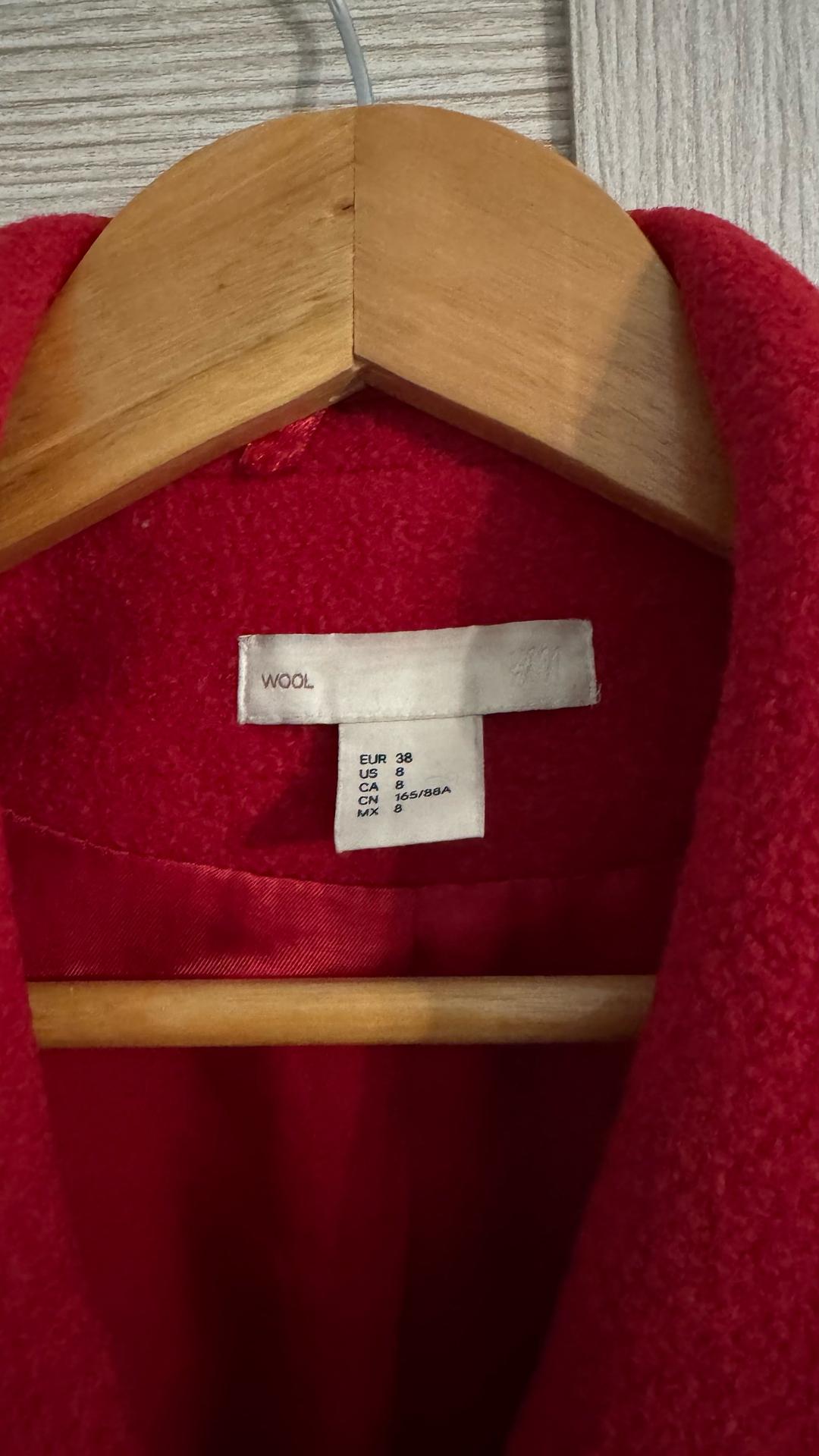 H&M Шерстяное пальто HM — фото 2