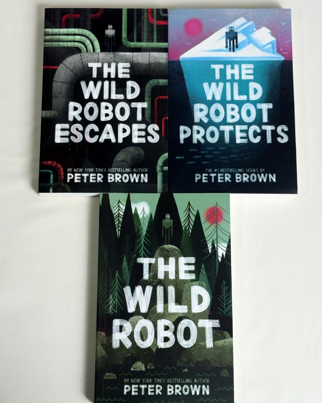Питер Браун The Wild Robot Series (Комплект из 3 книг) — фото 2