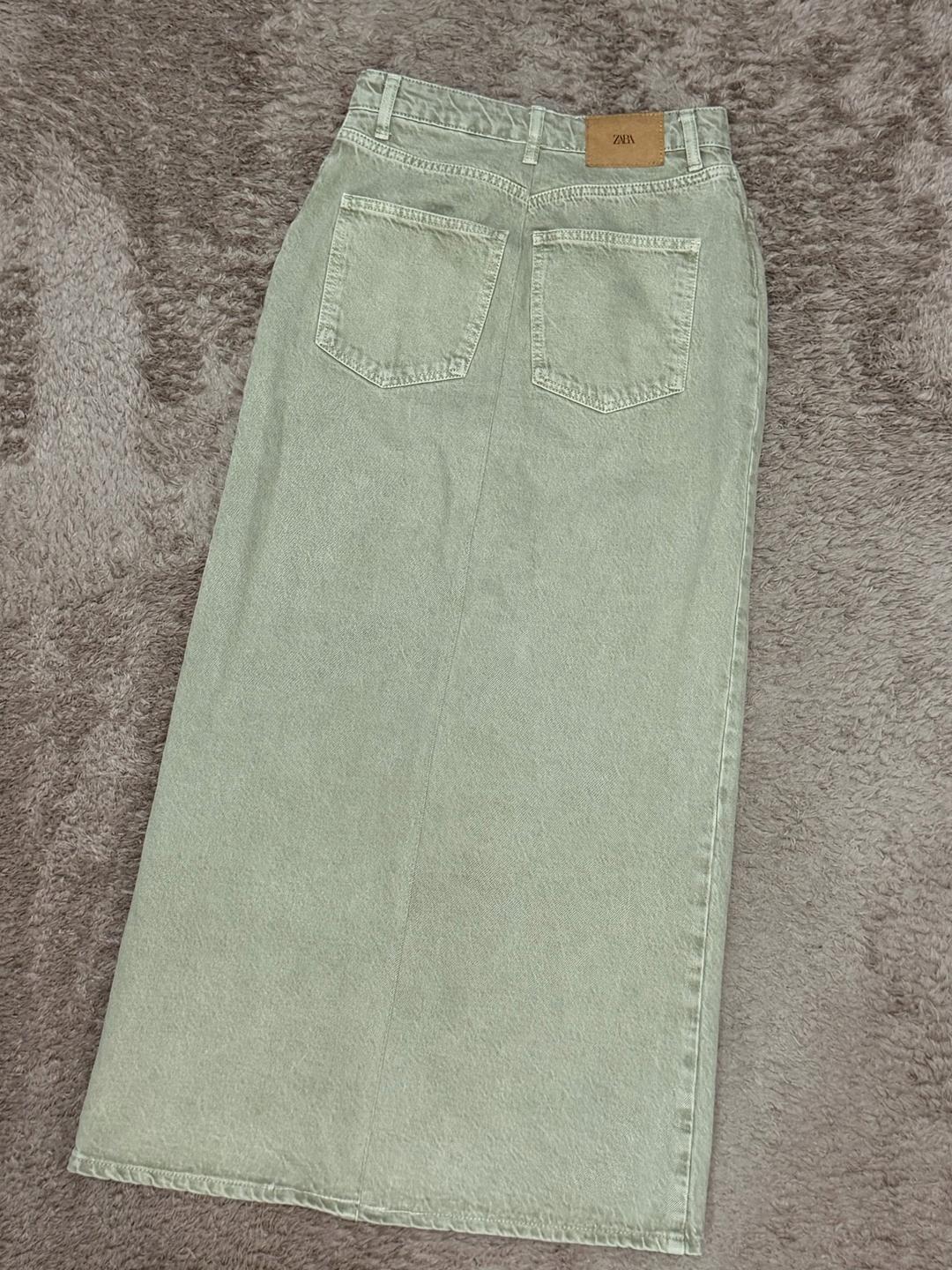 Zara Джинсовая юбка ZARA — фото 2
