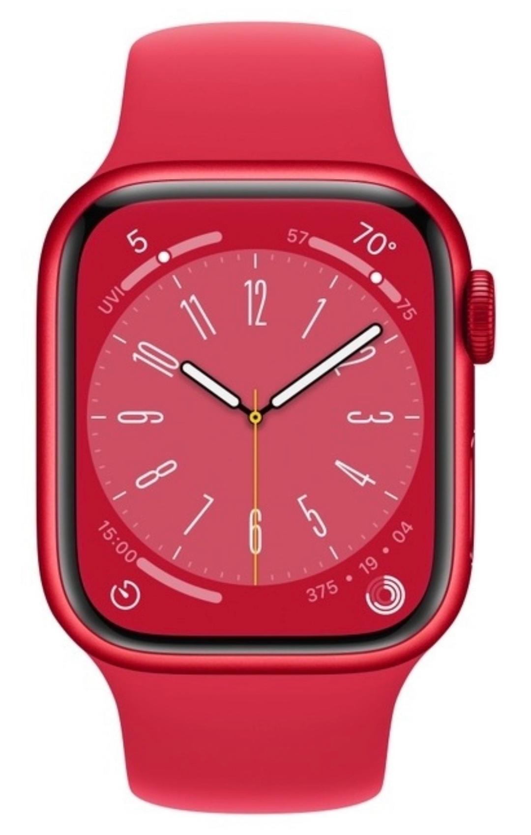 Apple Apple Watch 7, red, 41 mm — фото 2