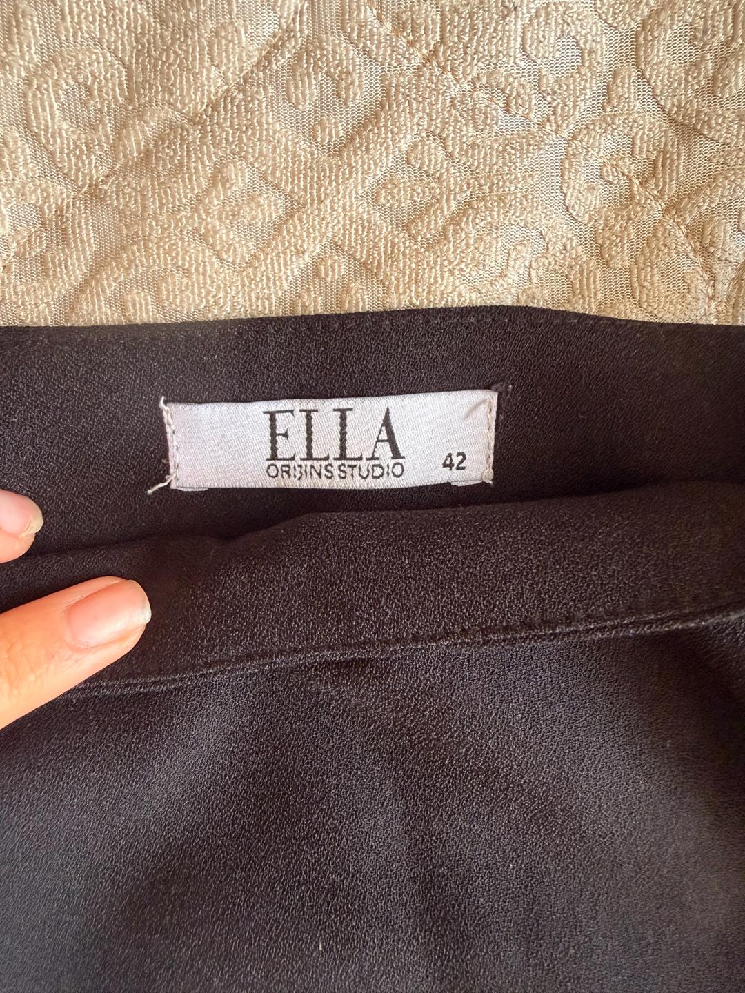 ella origin studio Чёрное платье на бретелях — фото 2