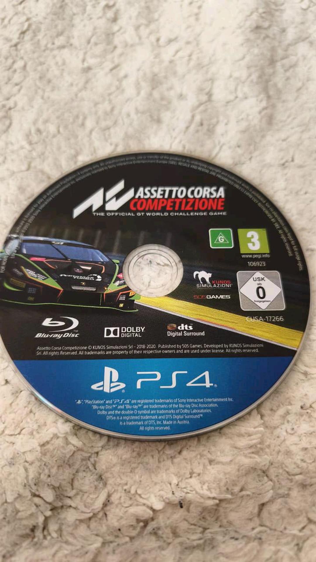Нет бренда Игра на PS4 Asetto corsa competizione — фото 2