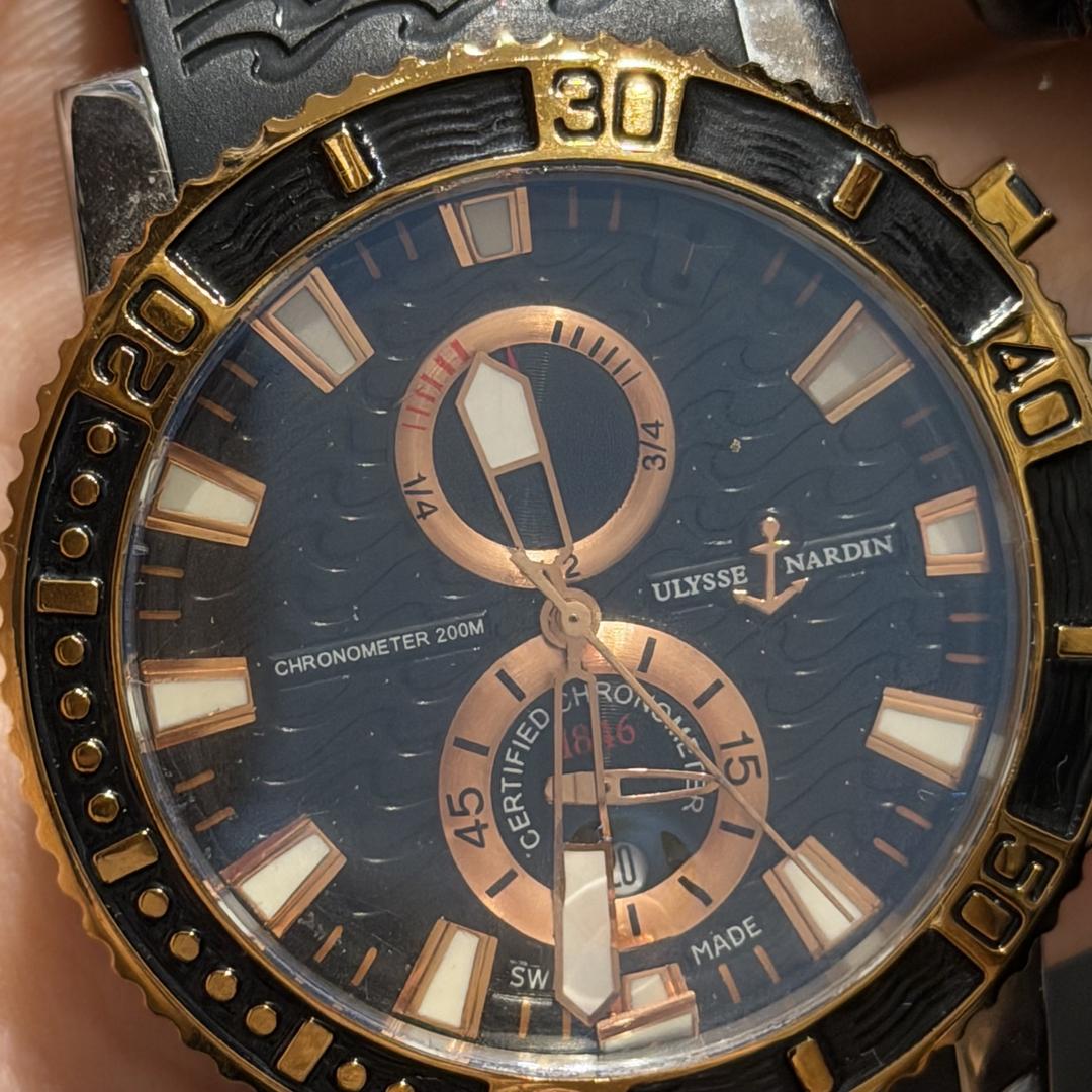 Ulysse Nardin мужские часы — фото 2