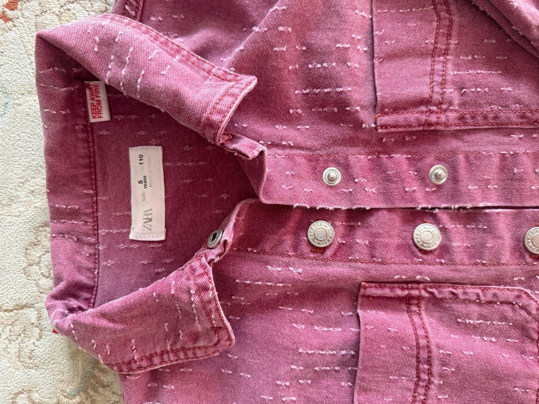 Zara Джинсовая куртка ZARA — фото 2