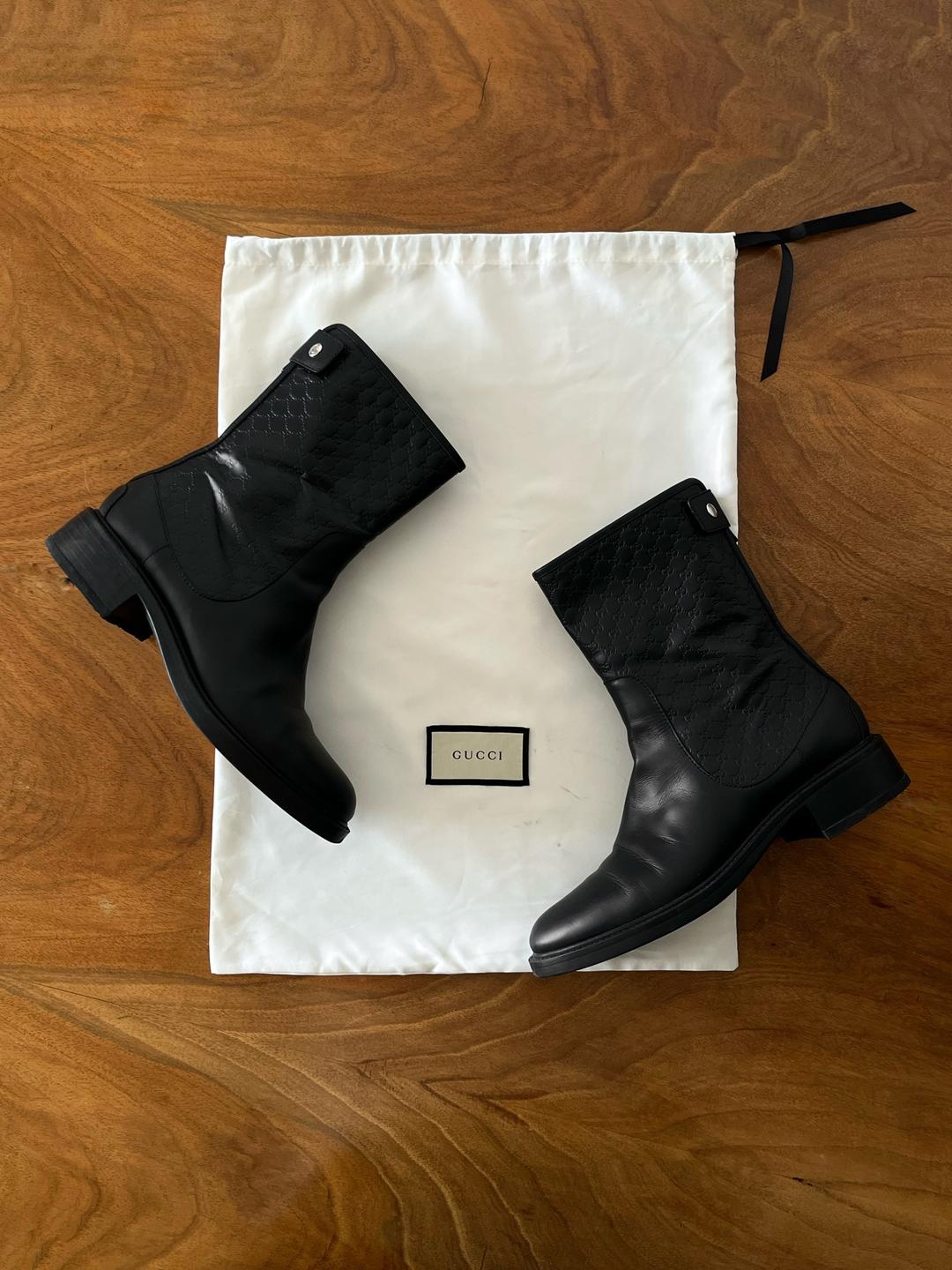 Gucci ботинки Guссi Miсгоguссissima — фото 2