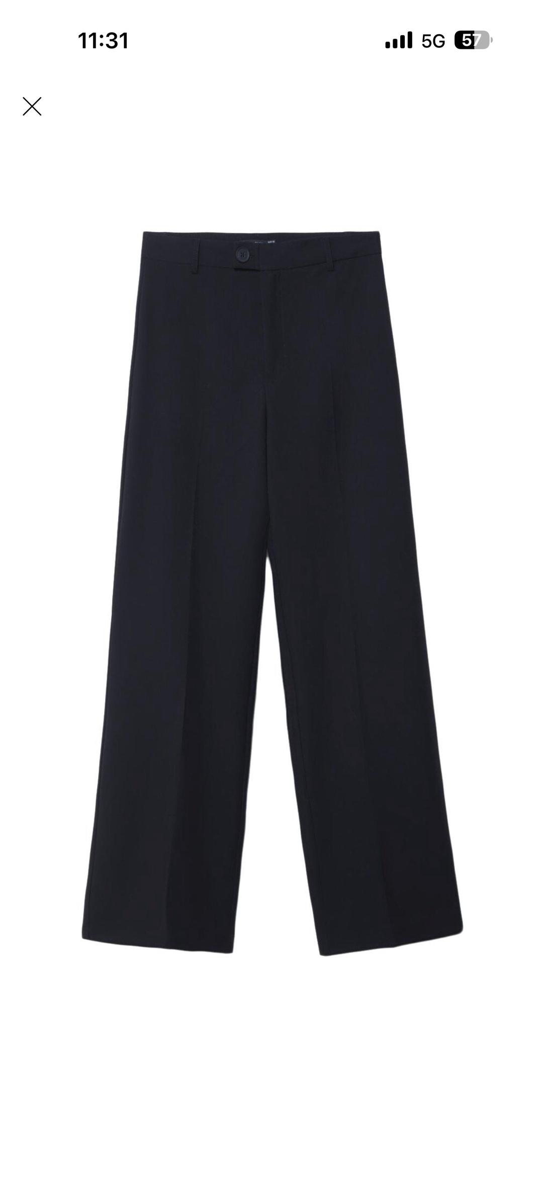 Stradivarius Брюки черные Stradivarius — фото 2