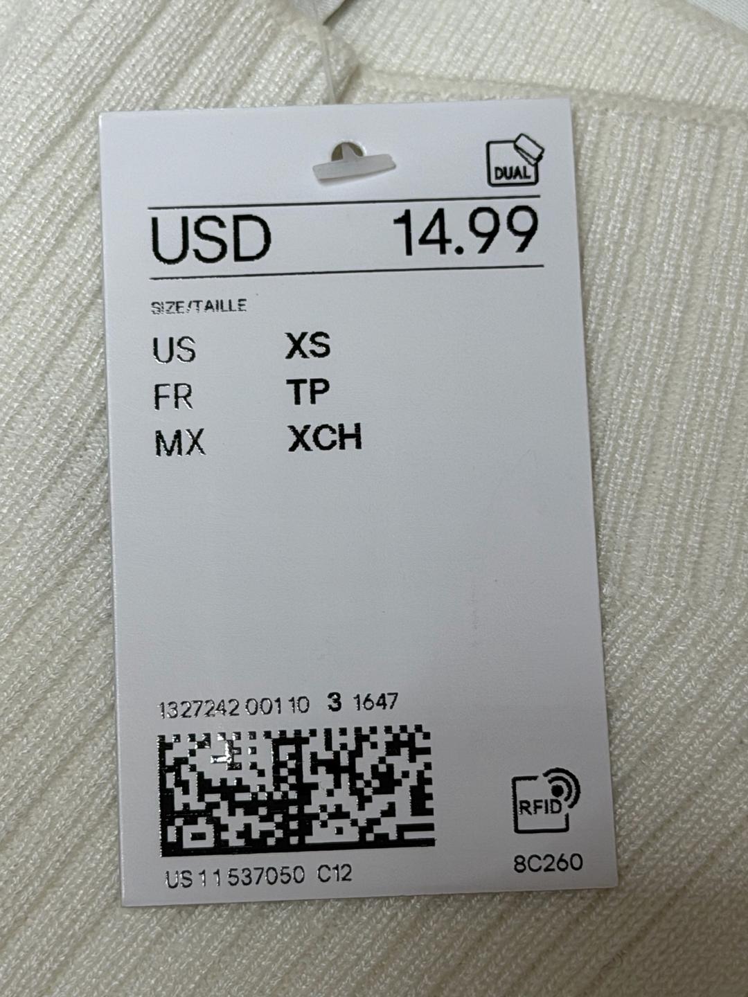 H&M Майка в рубчик — фото 2