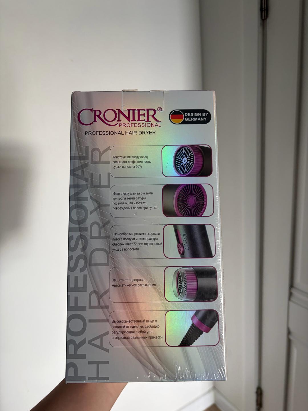 cronier Фен для волос Professional CR-7800 — фото 2