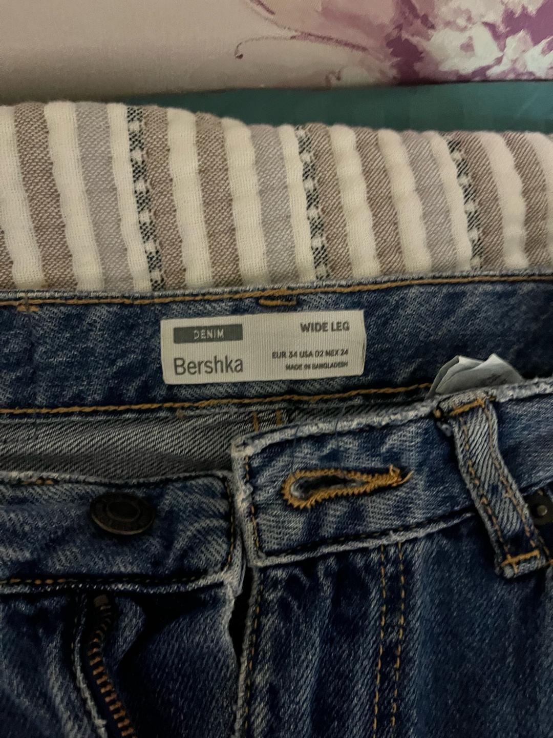 Bershka Джинсы Bershka широкие — фото 2