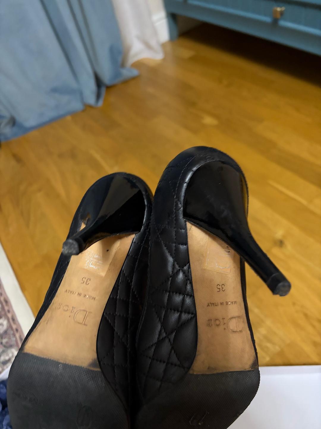 Dior кожаные туфли Christian Dior — фото 2