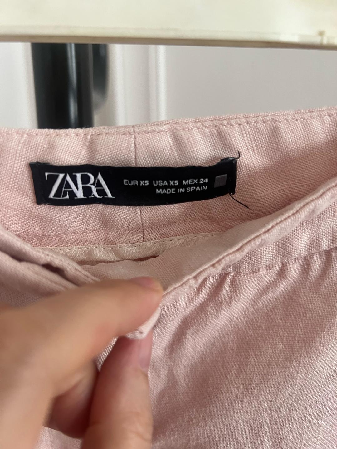 Zara Брюки Зара, лен — фото 2