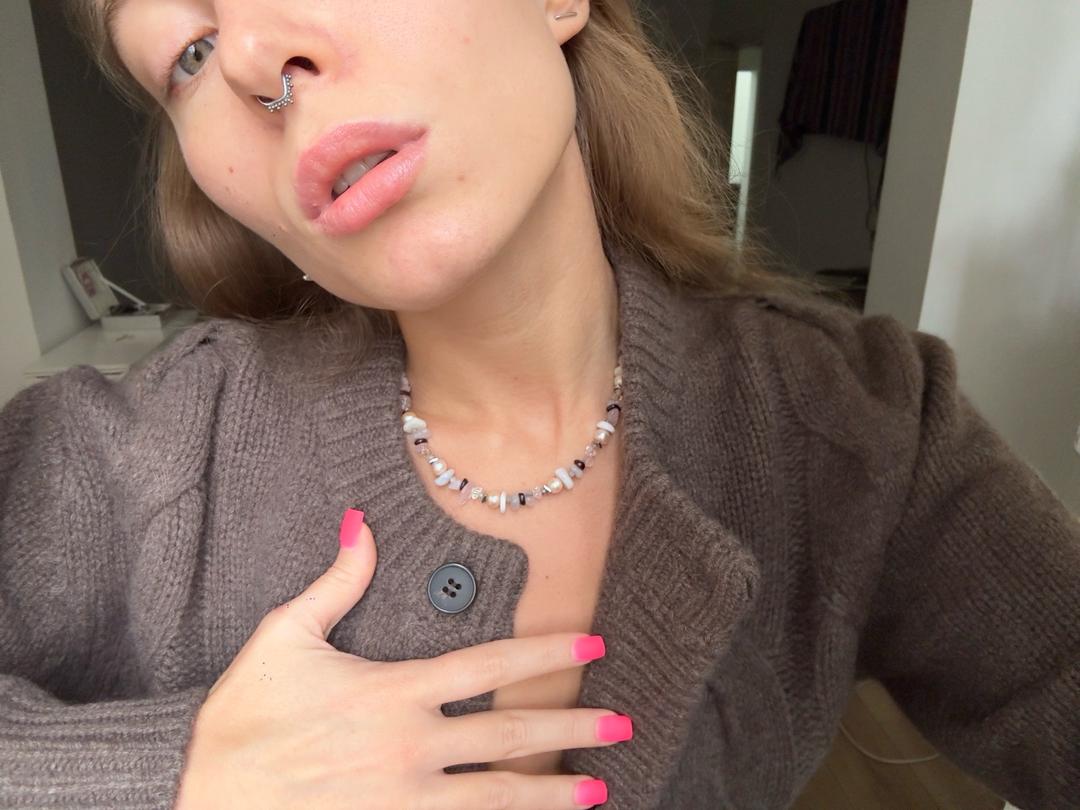 ava.object украшение из натуральных камней на магнитной застежке drop sextazy by ava.object — фото 2