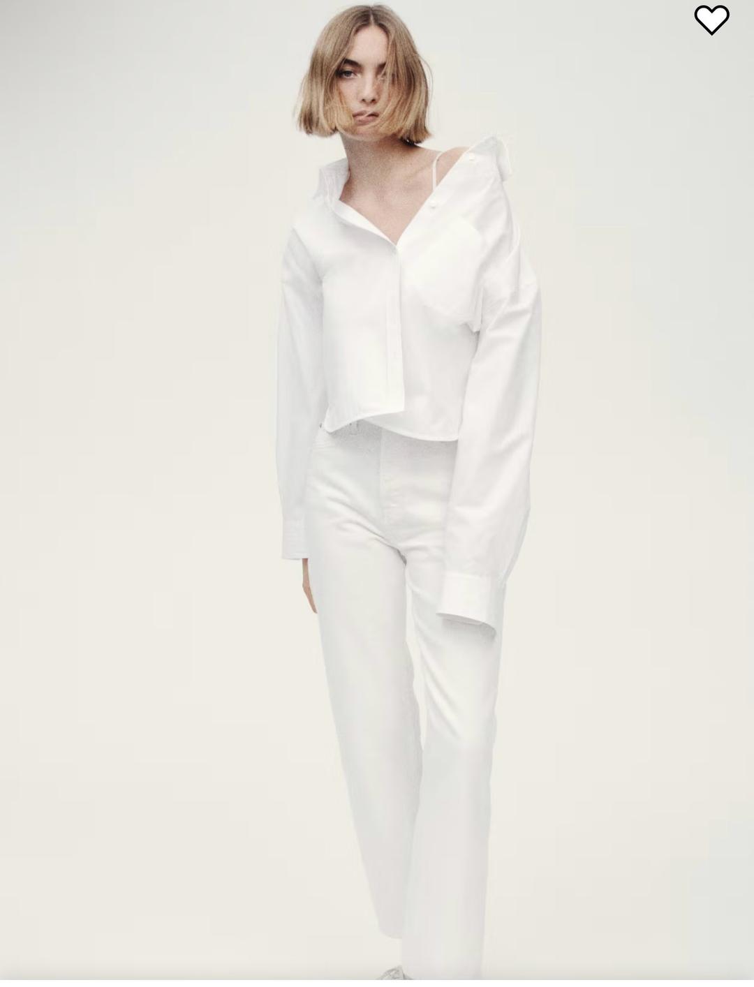H&M Белые джинсы — фото 2