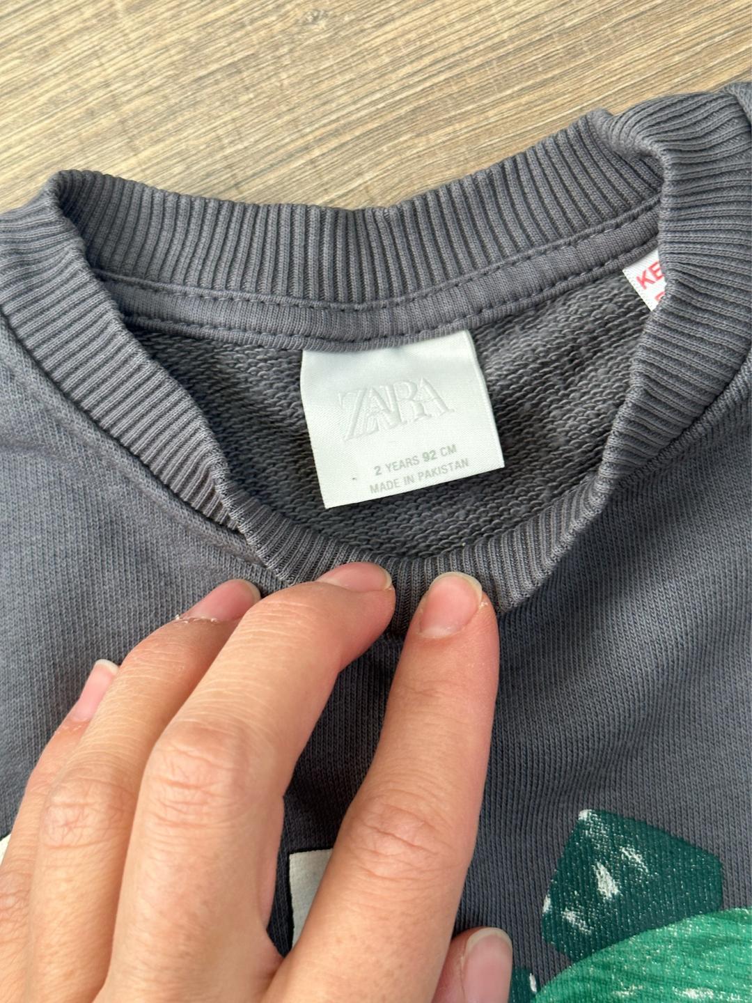 Zara Свитшот ZARA с принтом — фото 2