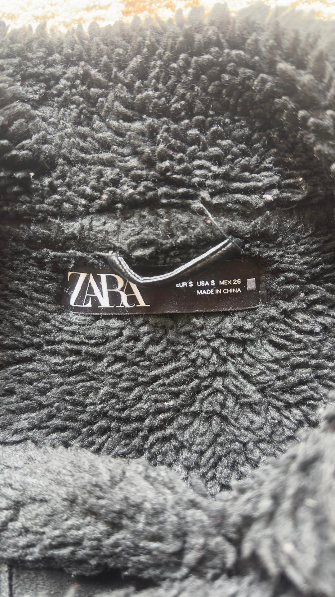 Zara Дубленка авиатор ZARA — фото 2