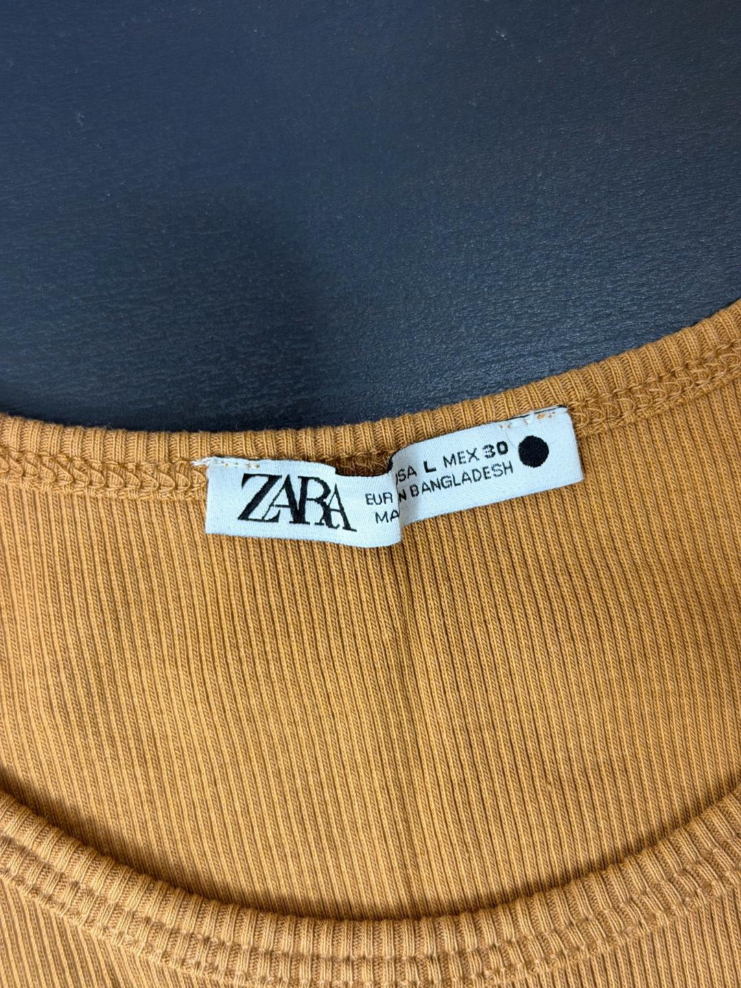 Zara Майка Zara в рубчик — фото 2