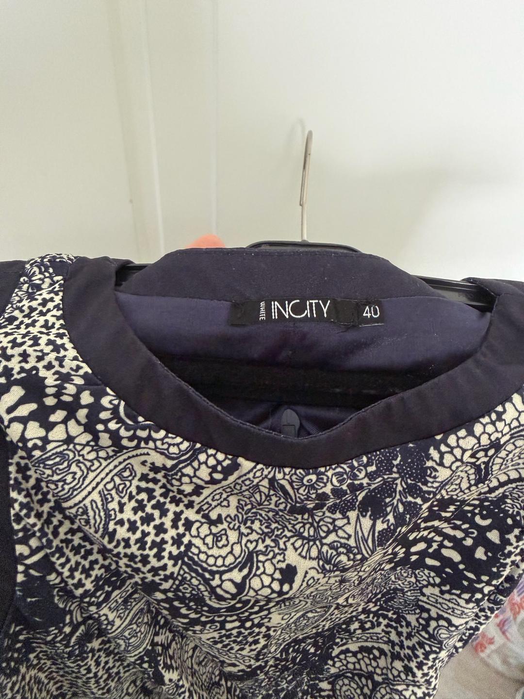 incity Платье синее — фото 2
