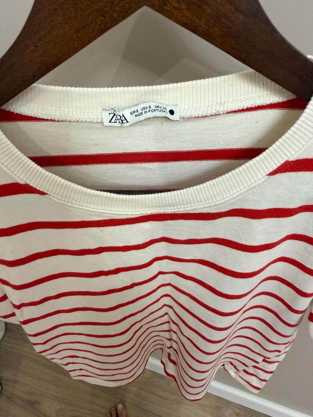 Zara Футболка ZARA в полоску — фото 2