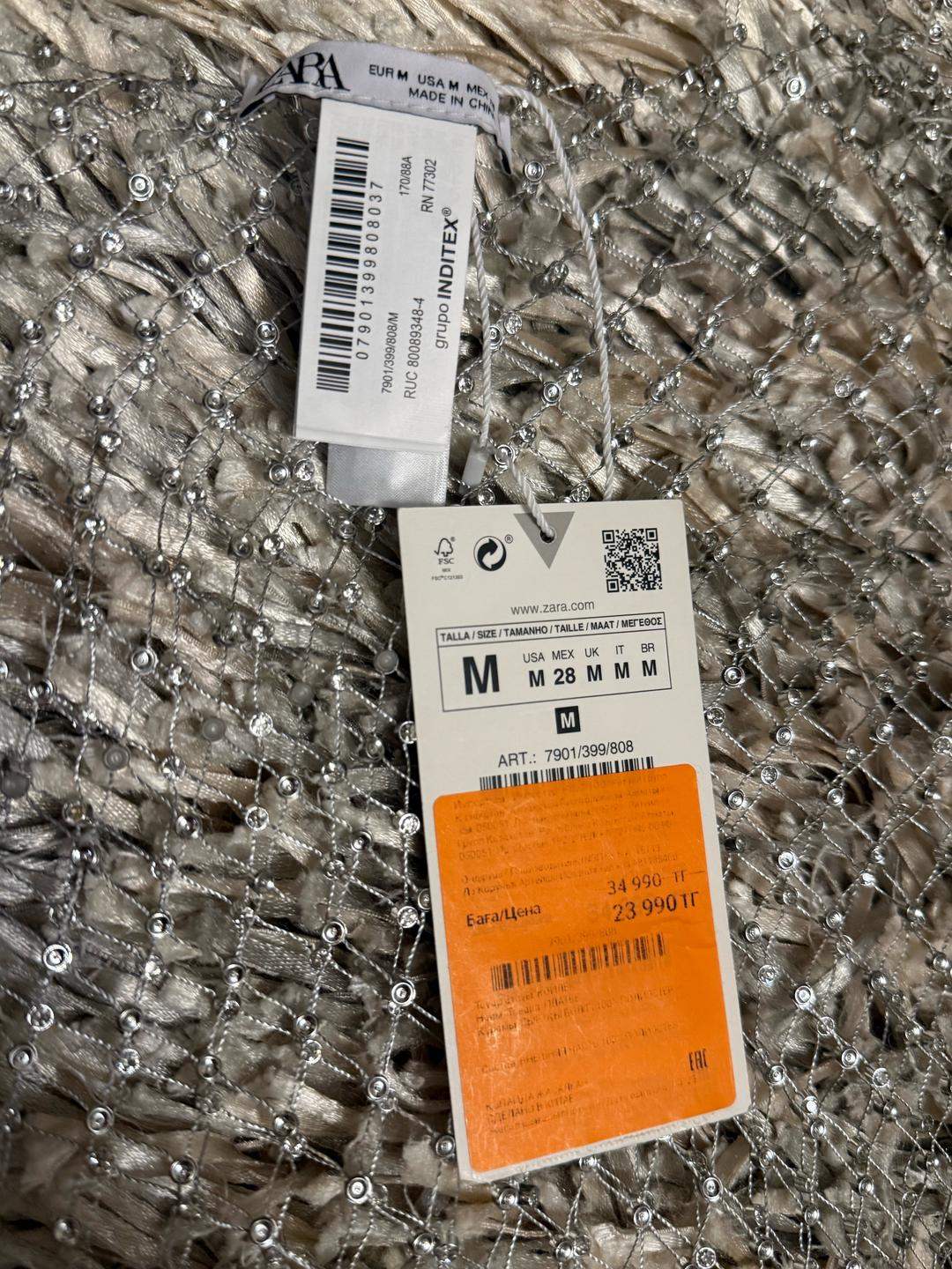Zara Накидка со стразами Zara — фото 2