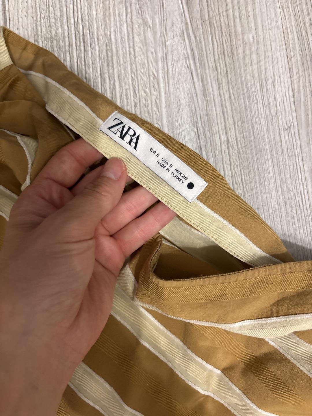 Zara Топ ZARA на одно плечо в полоску — фото 2