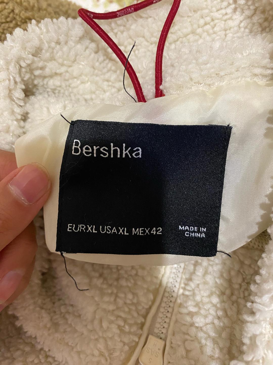Bershka Толстовка тедди колорблок — фото 2
