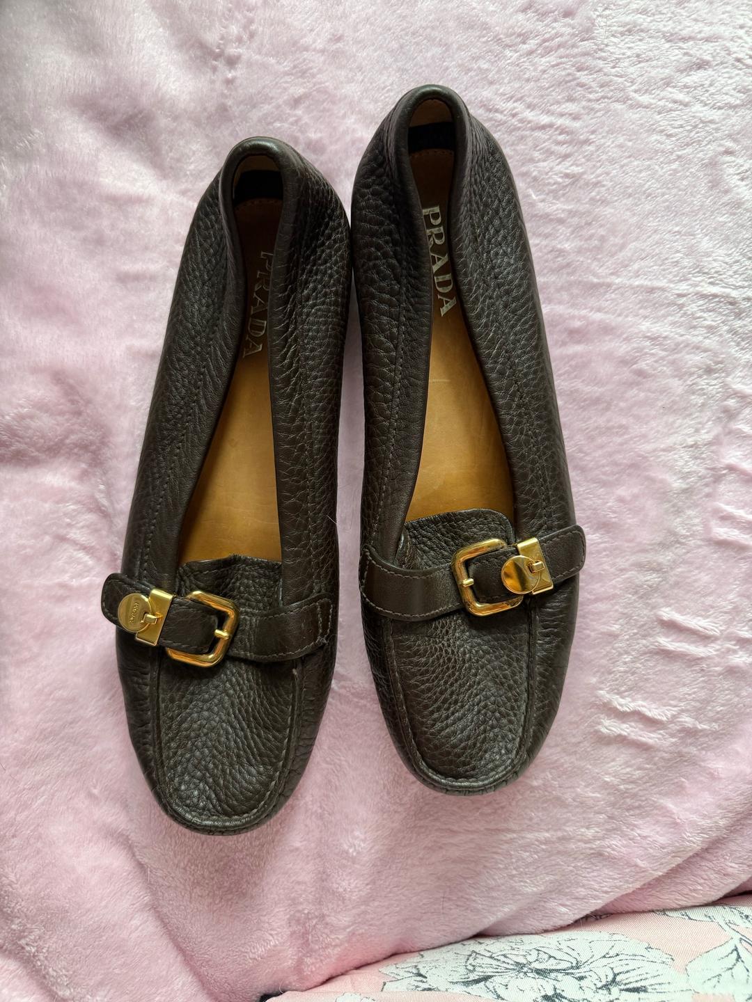 Prada Винтажные лоферы прада — фото 2