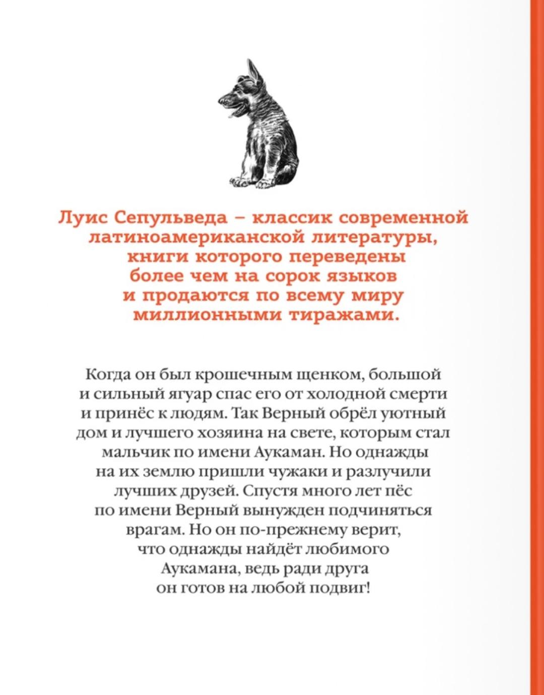 Луис Сепульведа История пса по имени Верный — фото 2