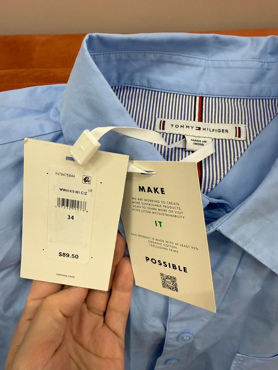 Tommy Hilfiger Tommy Hilfiger рубашка оверсайз — фото 2