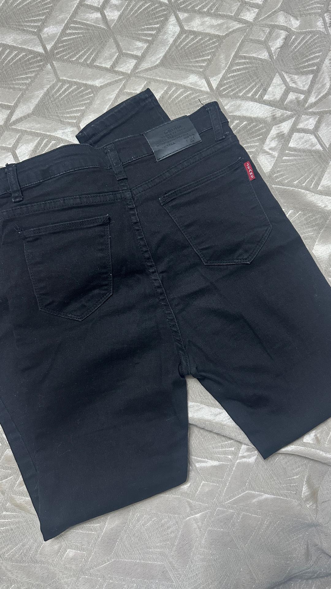&Denim Черные джинсы скинни — фото 2