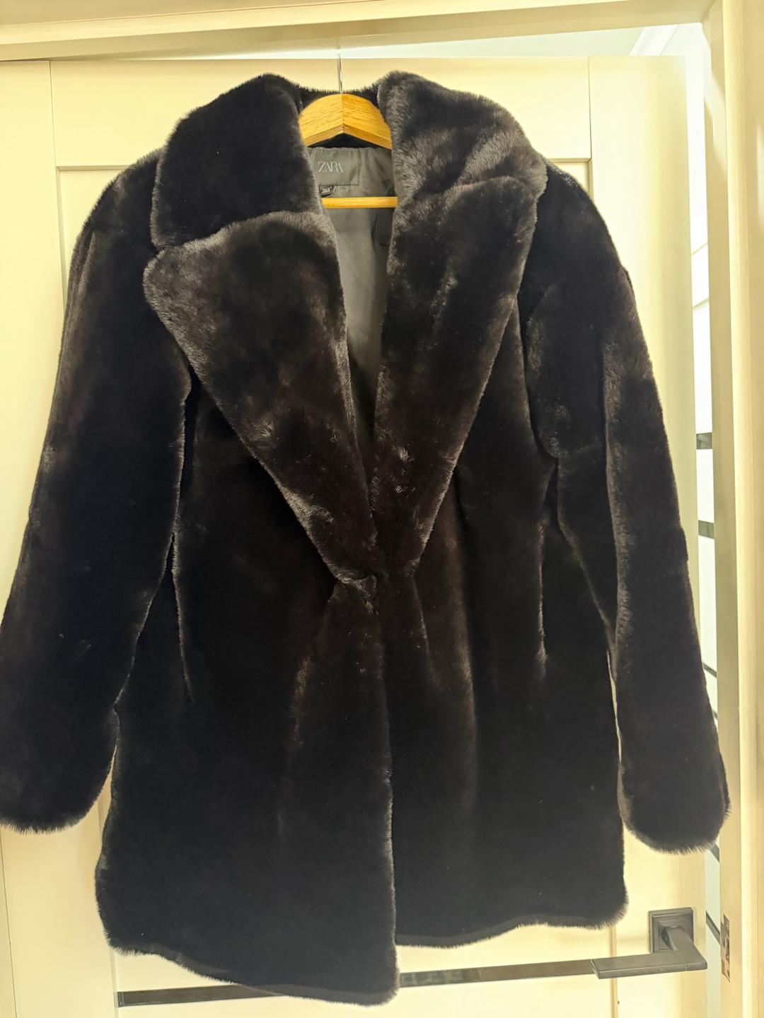 Zara Шуба Zara из искусственного меха — фото 2