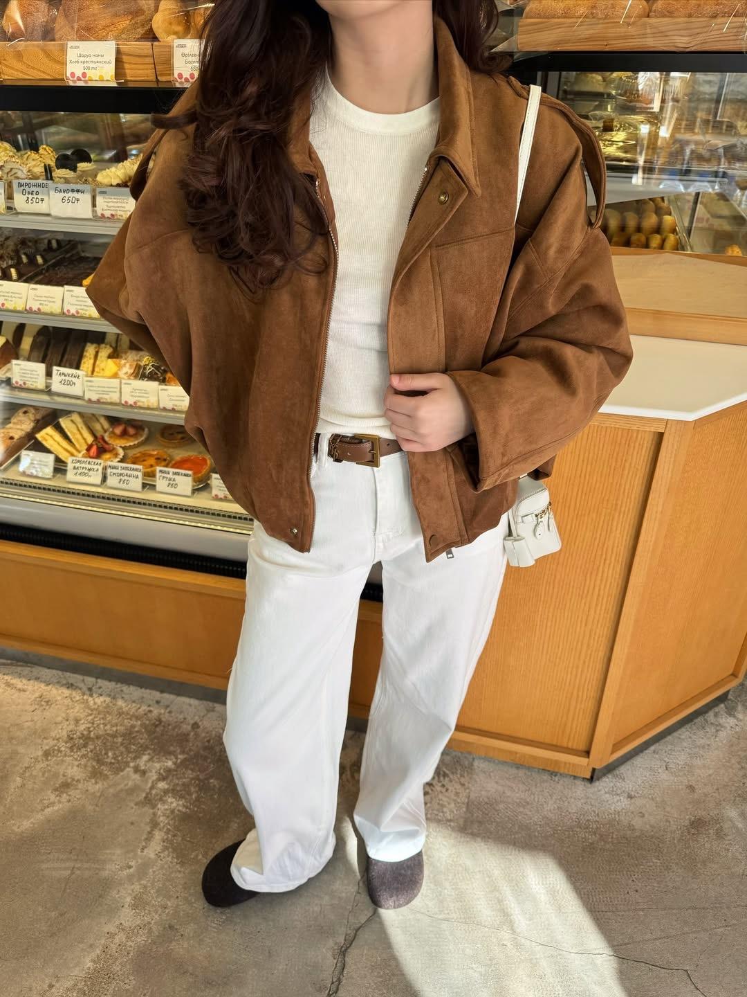 Massimo Dutti Куртка замшевая massimo dutti — фото 2
