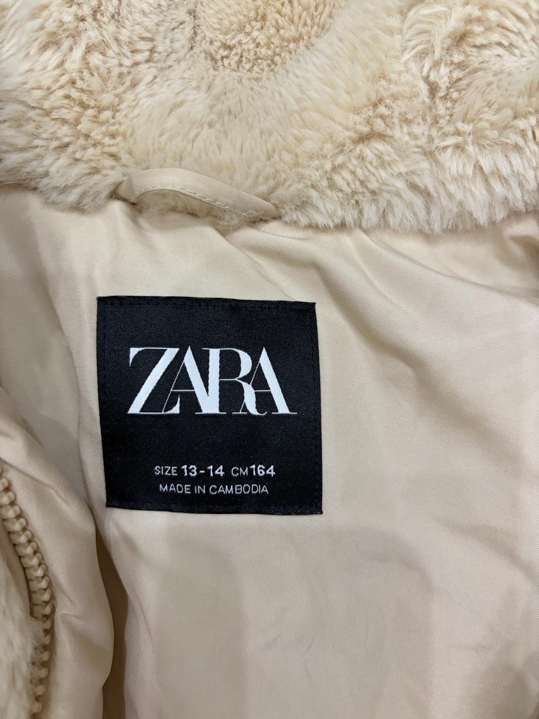 Zara Искусственная шубка ZARA — фото 2