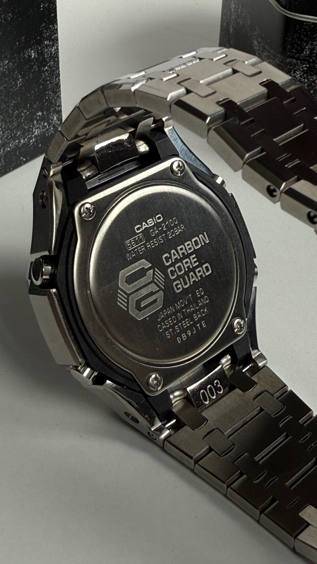 Casio Casio GA-2100 кастом — фото 2