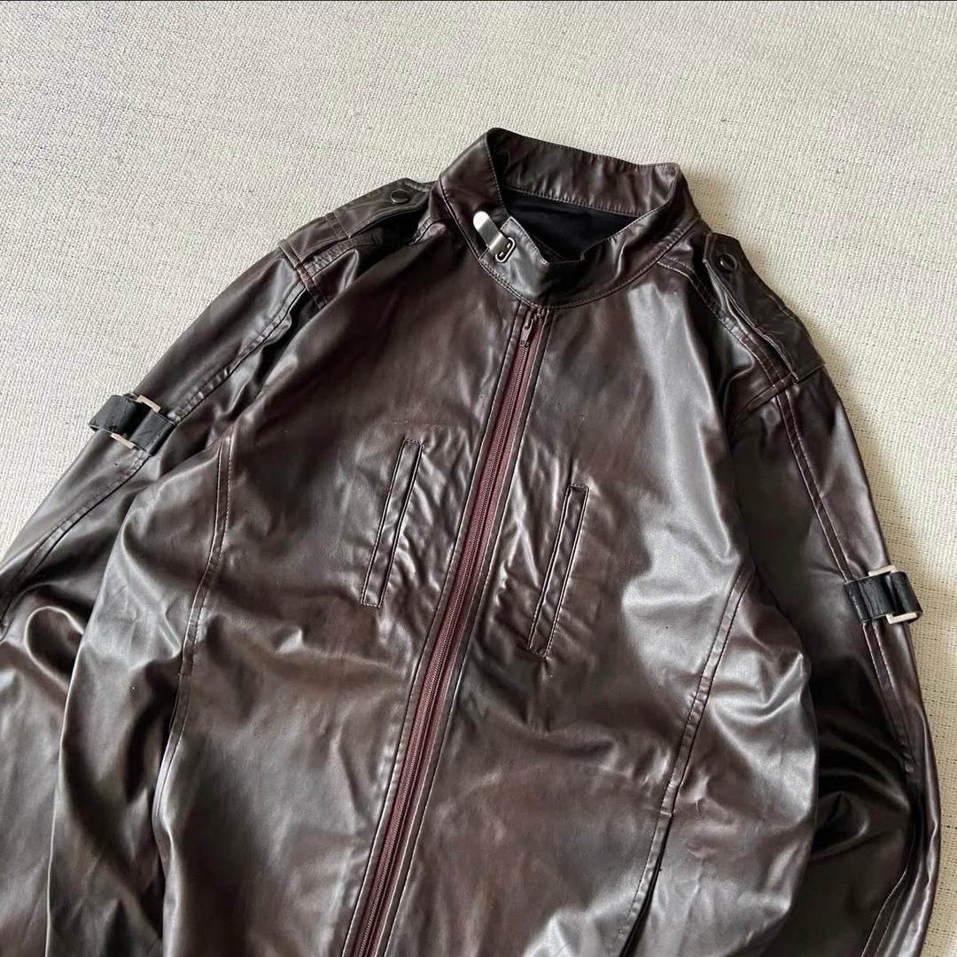 Нет бренда Japanese leather jacket — фото 2