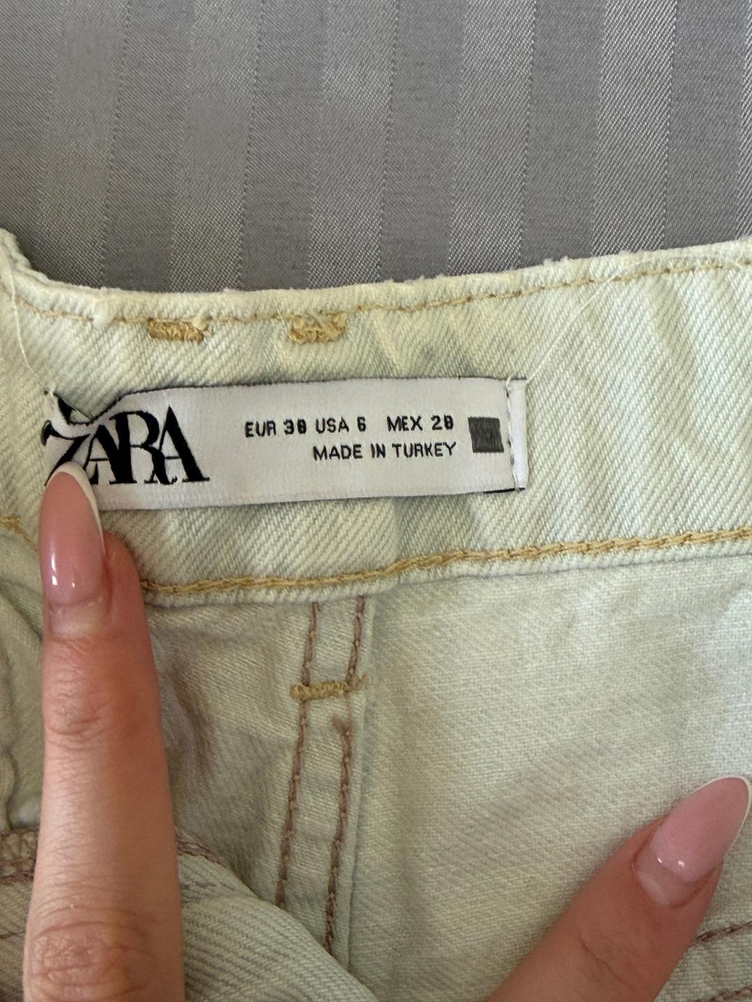 Zara Джинсовые шорты ZARA — фото 2