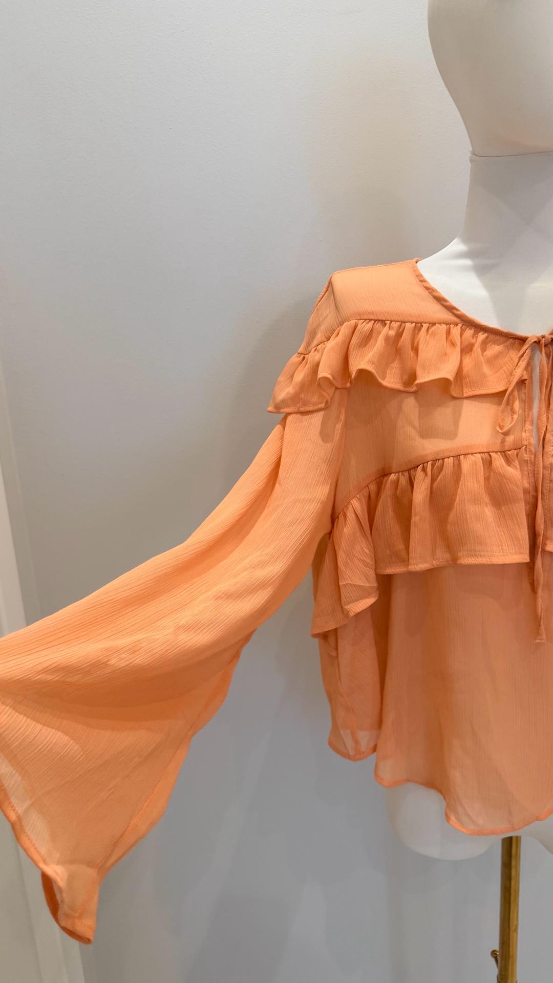 H&M Оранжевая блузка 🧡 — фото 2