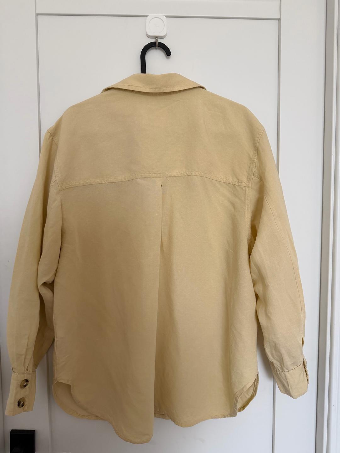 H&M Льняная рубашка HM — фото 2