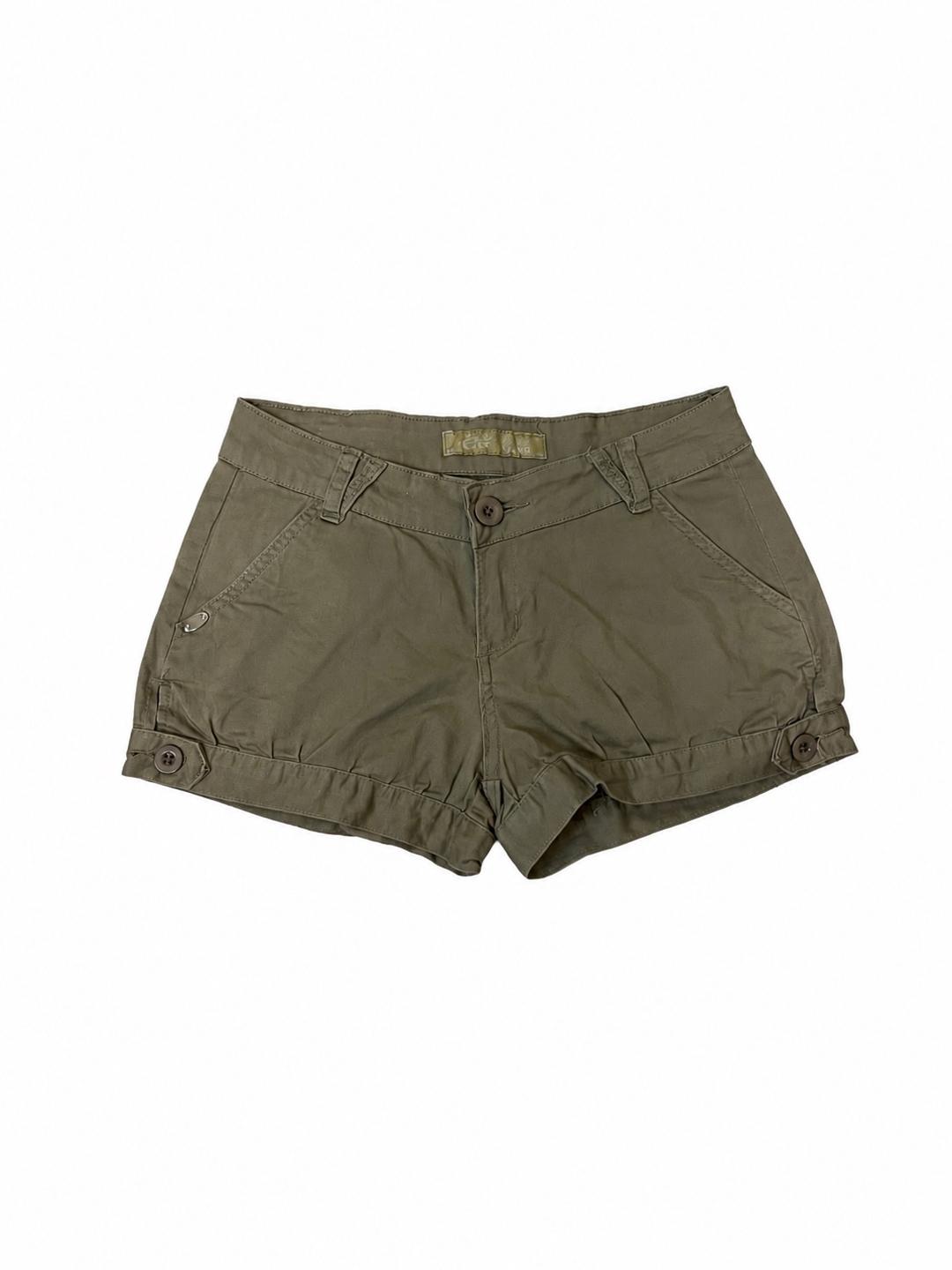GIL fashion jeans Low rise mini shorts — фото 2