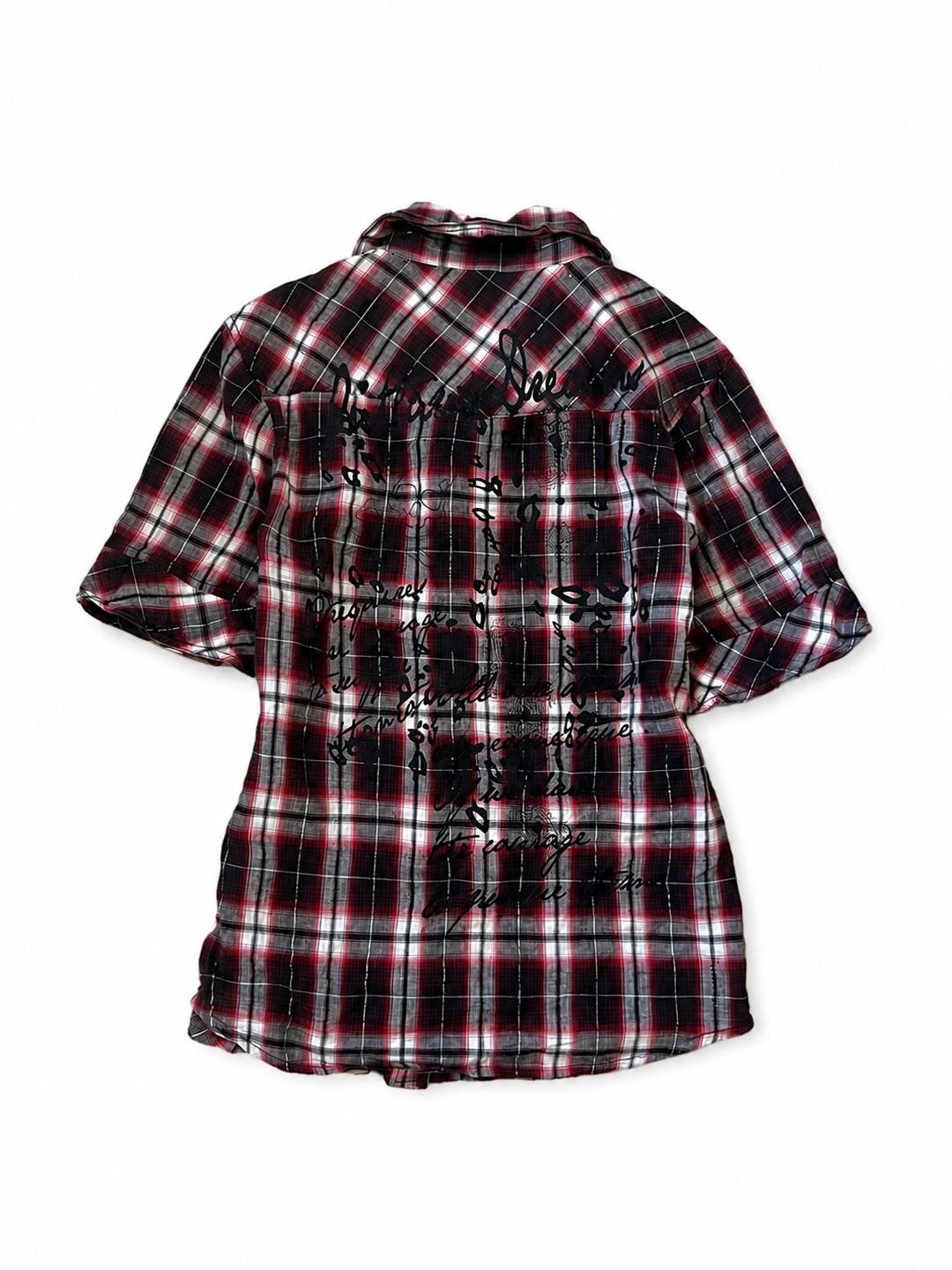 x frm Vintage Plaid Graphic Shirt — фото 2
