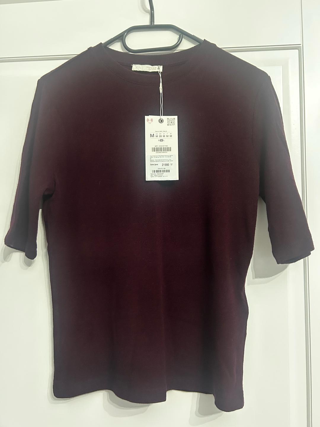 Zara Футболка из 100% шерсти  ZARA — фото 2