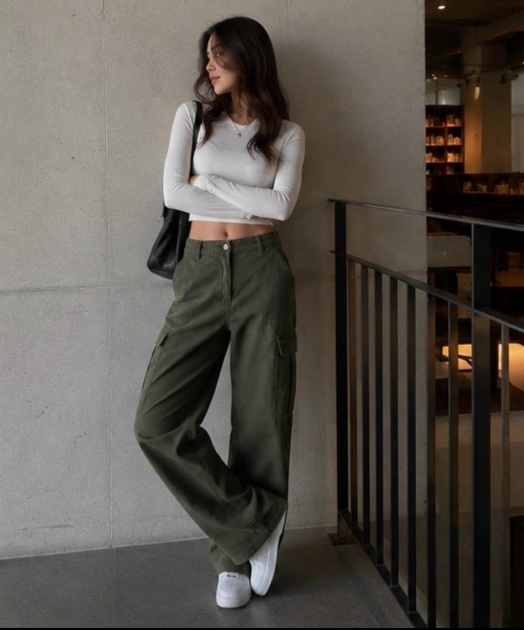 Pull & Bear Брюки карго Pull n bear — фото 2