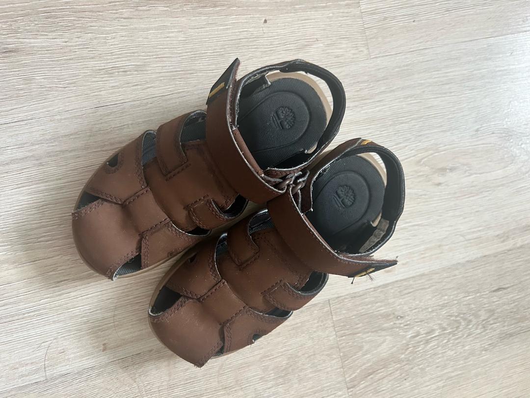 Timberland Сандалии Timberland кожаные — фото 2