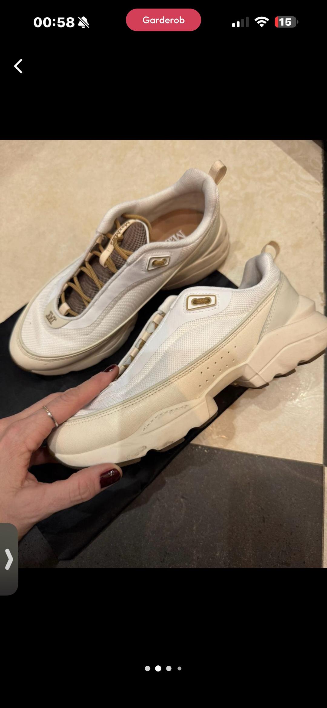 Max Mara Кроссовки Max Mara оригинал — фото 2